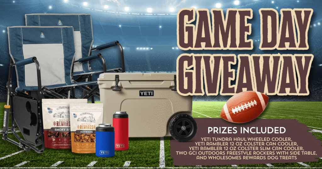 Game Day Giveaway | Wholesomes Pet Food