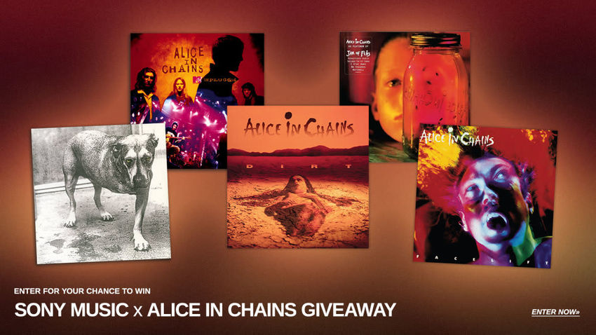 Sony Music x Alice In Chains Giveaway