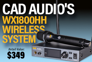 Music Connection Friday Freebie – WIN CAD AUDIO’S WX1800HH WIRELESS SYSTEM
