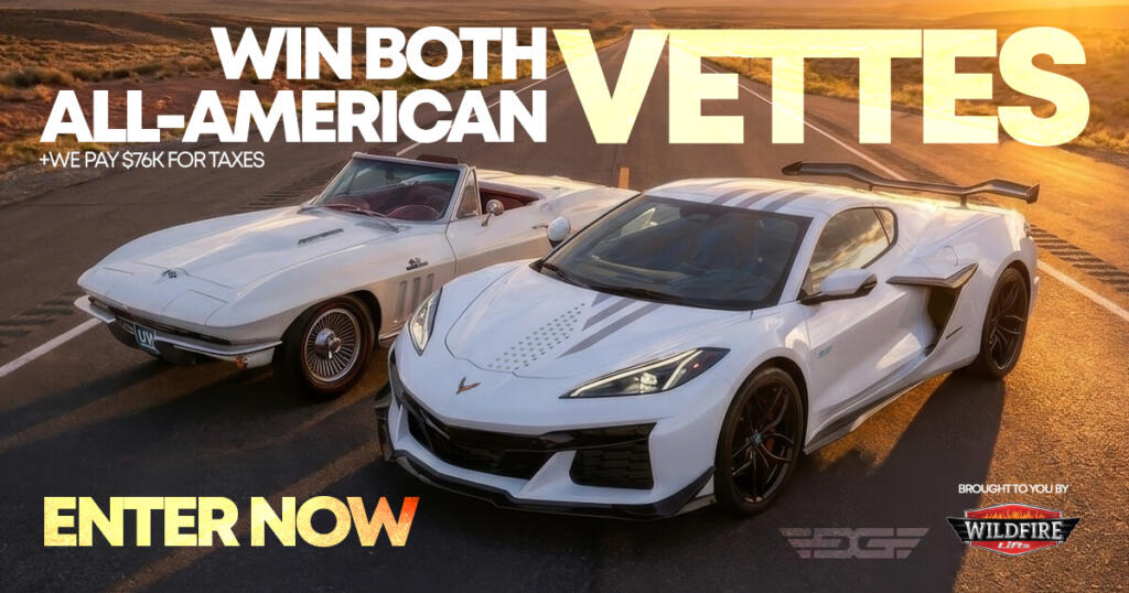 Win a 2026 Z06 & 1965 Sting Ray