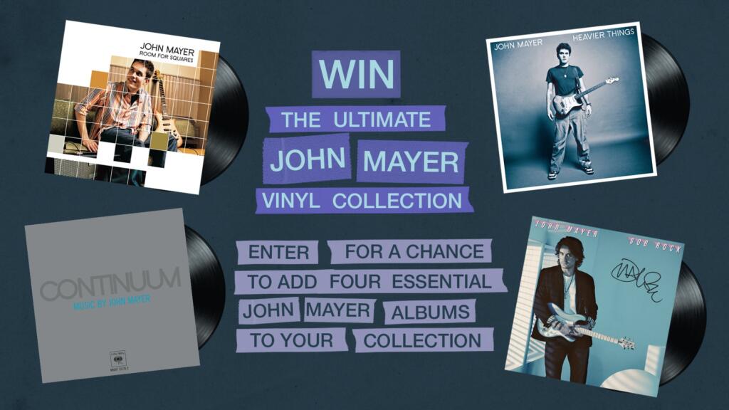 Win the Ultimate John Mayer Vinyl Collection!