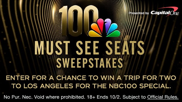 NBC100 Must See Seats Sweepstakes