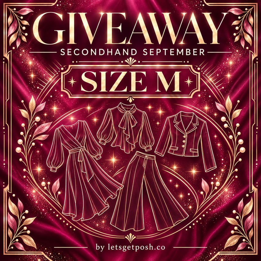 ♻️👗 SECONDHAND SEPTEMBER CURATED FASHION GIVEAWAY: SIZE M