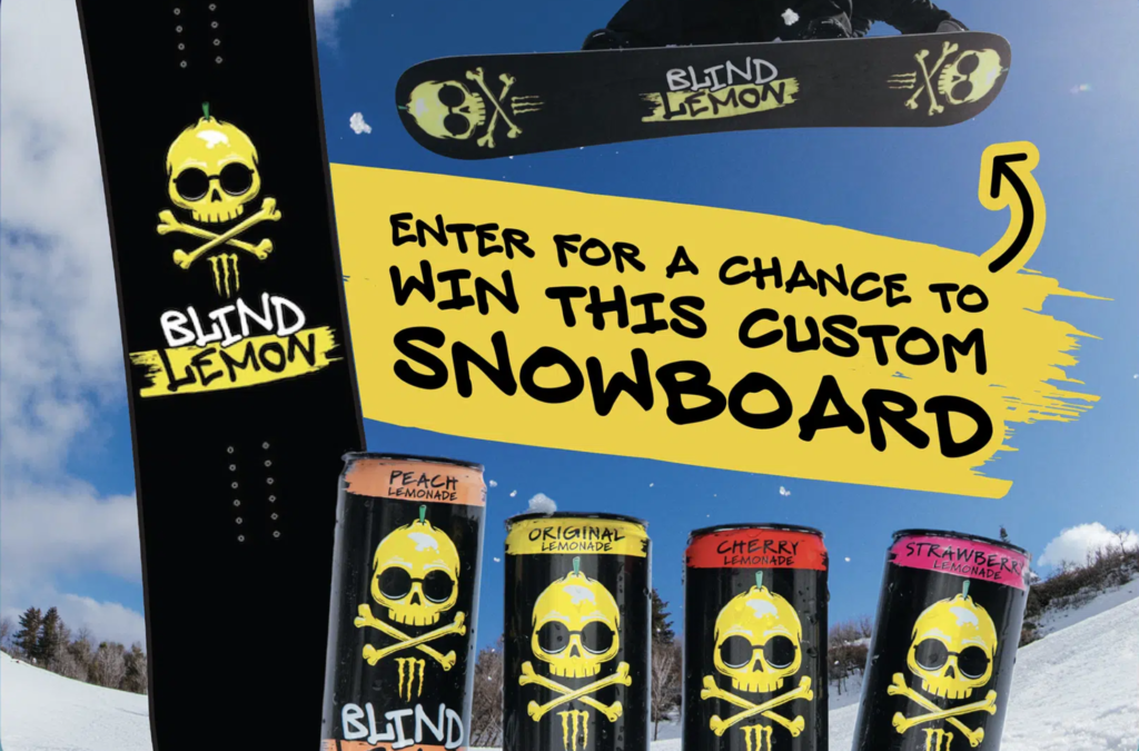 Blind Lemon Custom Snowboard Sweepstakes