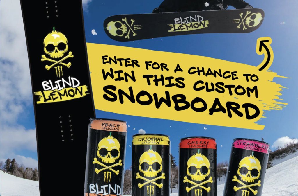 Blind Lemon Custom Snowboard Sweepstakes