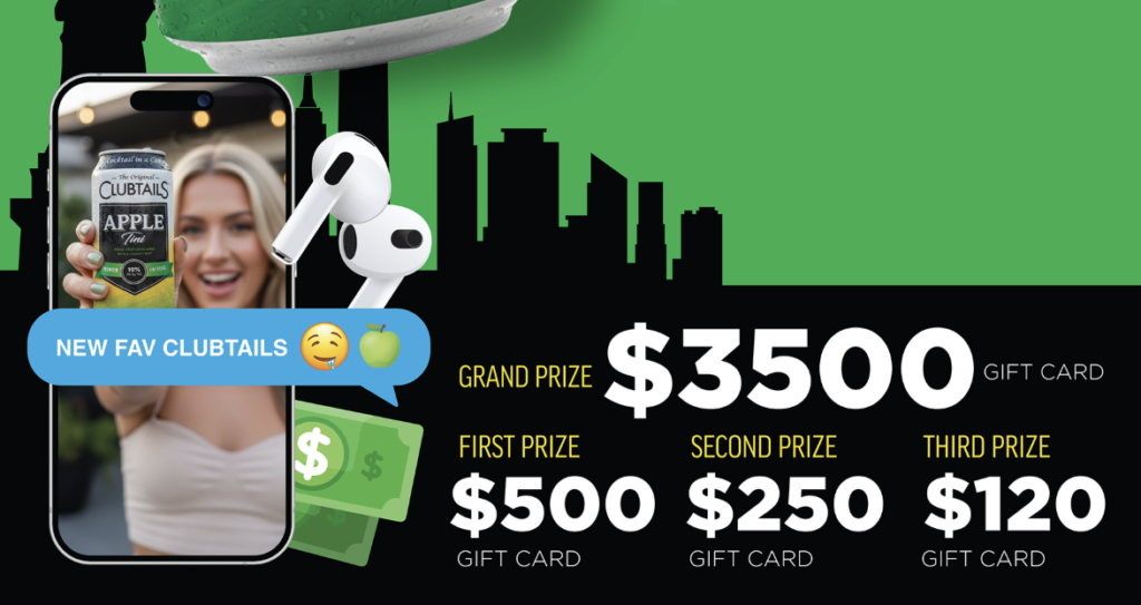 Clubtails Appletini Sweepstakes