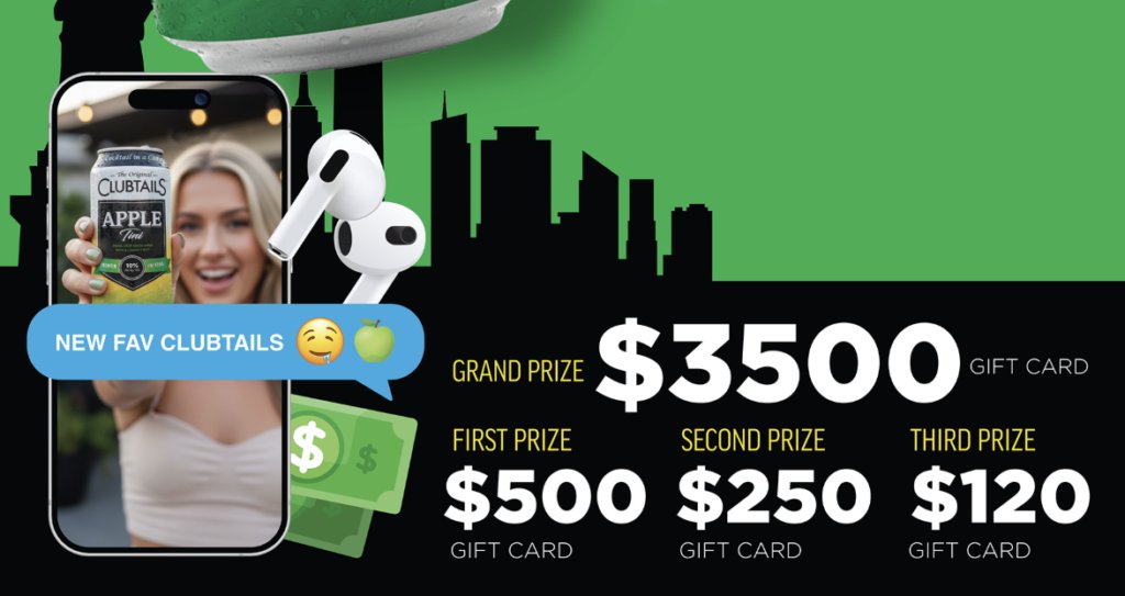 Clubtails Appletini Sweepstakes
