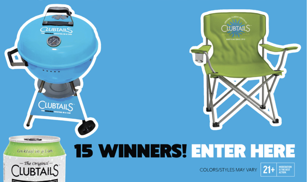 Clubtails Cocktails Tailgate Sweeps