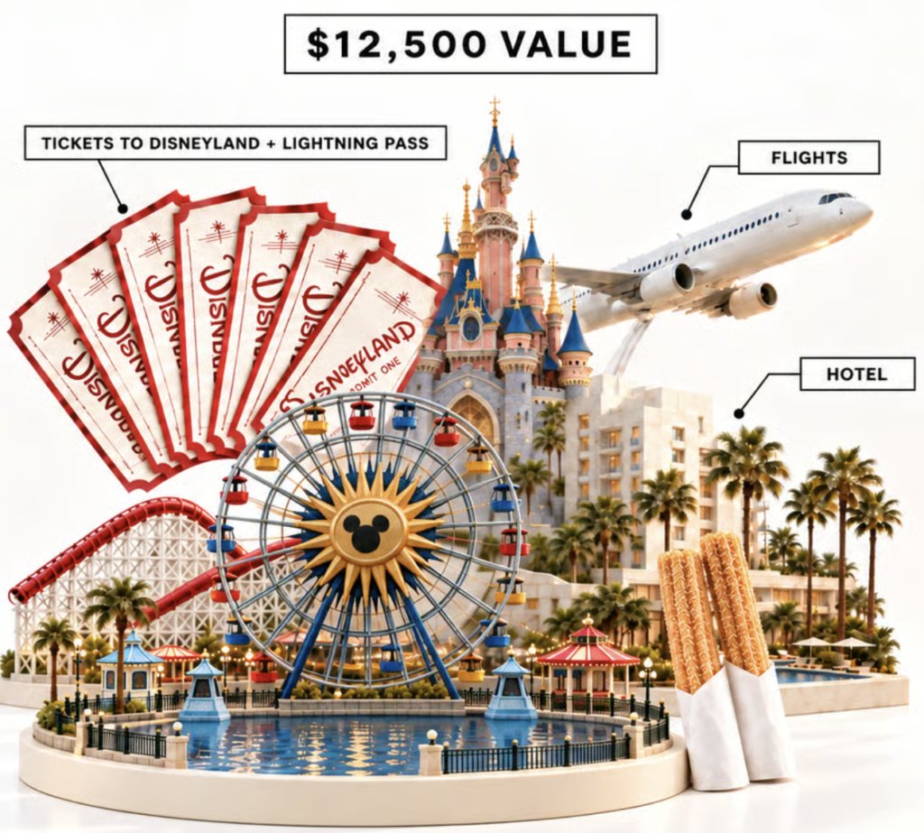 Birdie Blankets–Disneyland Sweepstakes