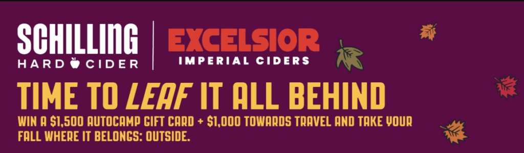 Leaf It All Behind Sweepstakes (“It’s Schilling Season”)
