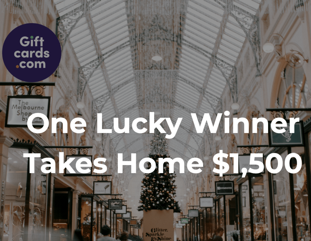 $1,500 Gift Card Giveaway