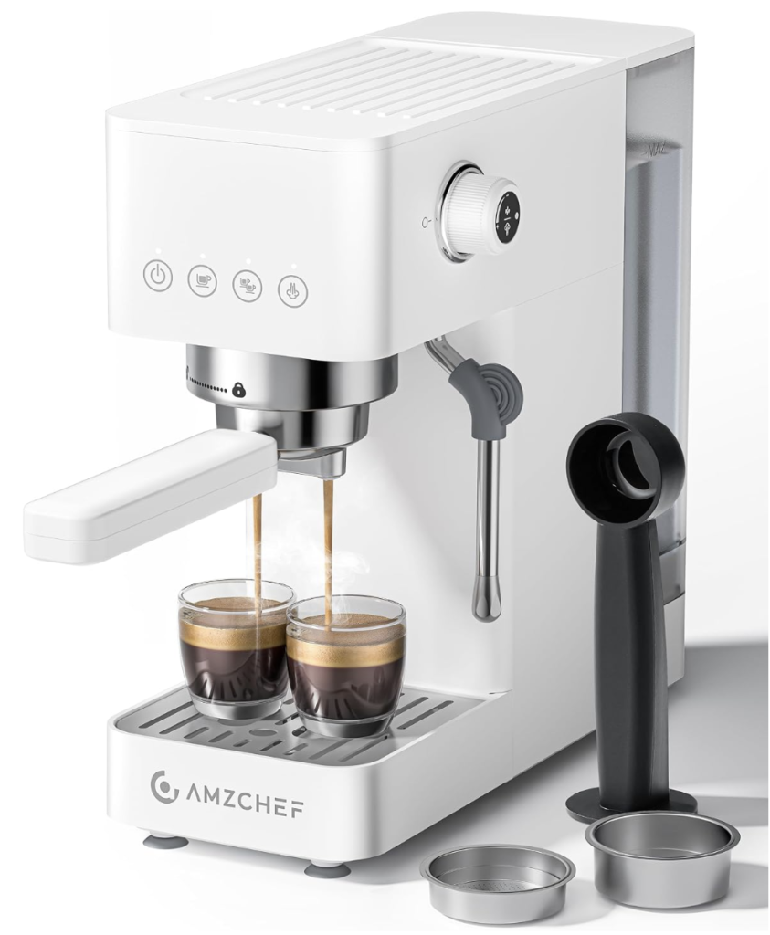 AMZCHEF Compact Espresso Machine