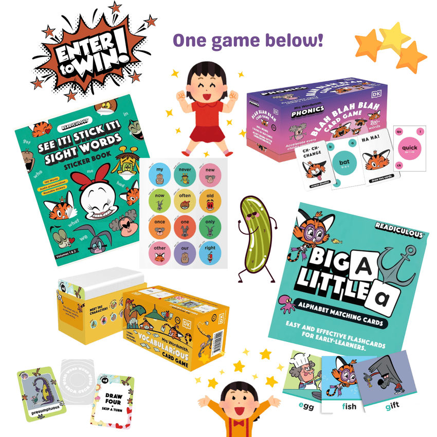 A Fun Reading & Vocabulary Game For Kids from Mrs Wordsmith