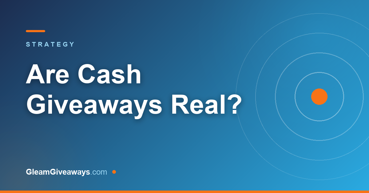 Are cash giveaways real? Spotting the ones that aren't