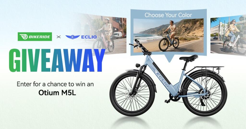 ECLIO Giveaway September 2026: Otium M5L City Commuter ebike