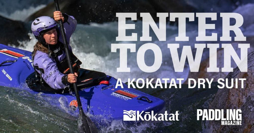 Win a Kokatat Drysuit valued at $1,189 to $1,439