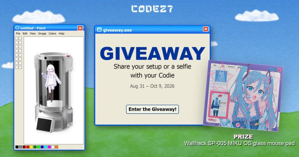 CODE27 Share Your Codie Giveaway