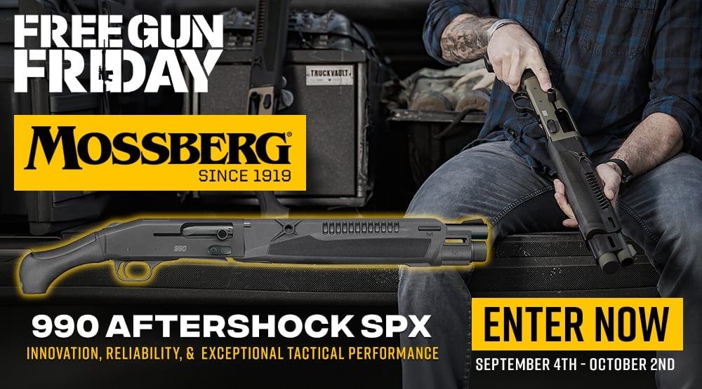 Free Gun Friday September: Mossberg 990 Aftershock SPX