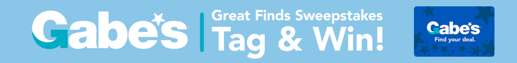 Gabe’s Great Finds Sweepstakes – 39 Winners