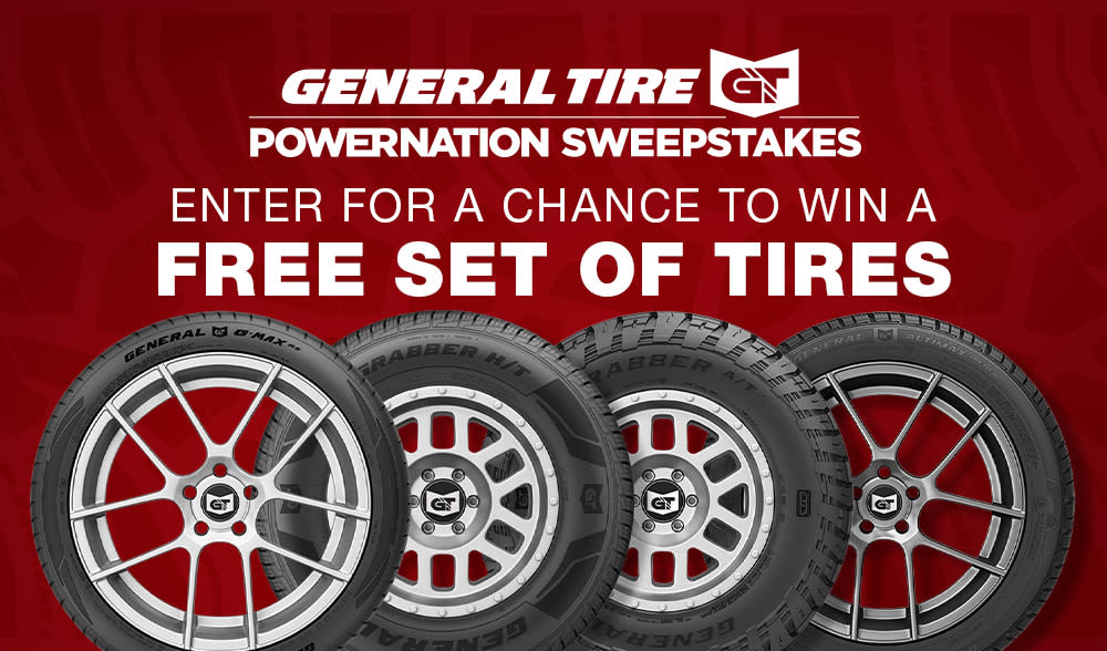 General Tire PowerNation Sweepstakes Fall 2026