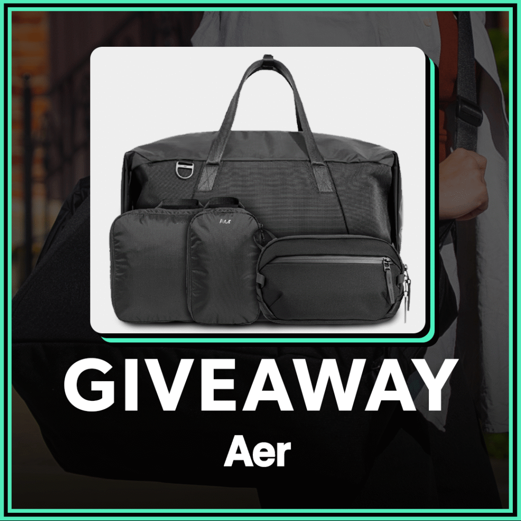 Pack Hacker x Aer Giveaway
