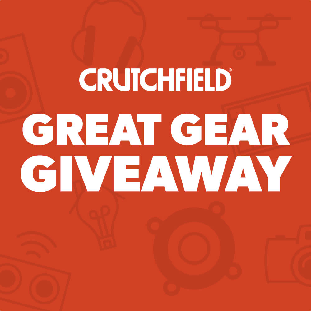 Crutchfield’s “Great Gear Giveaway” September 2026
