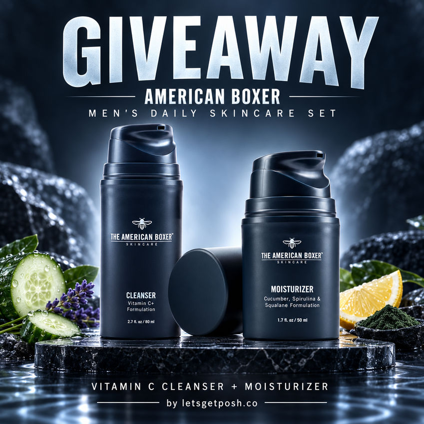 🥊🖤✨ WIN AN AMERICAN BOXER MEN’S DAILY SKINCARE SET! ✨🖤🥊