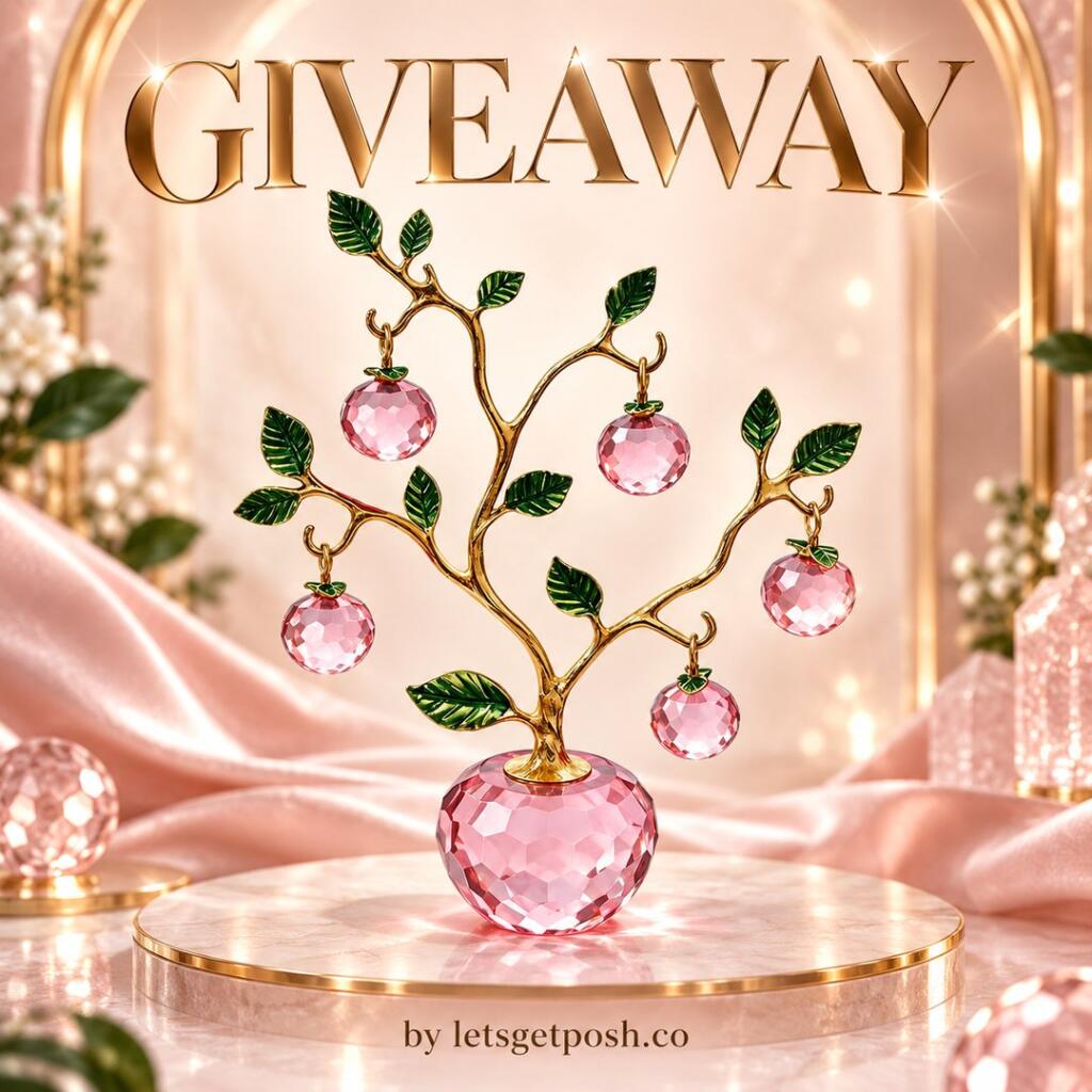🍎✨ WIN A PINK CRYSTAL APPLE TREE ✨🍎