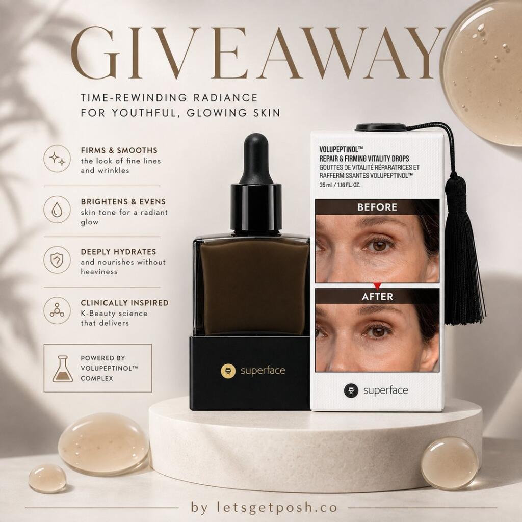 ✨🖤 WIN SUPERFACE VOLUPEPTINOL™ RADIANCE FACIAL SERUM! 🖤✨