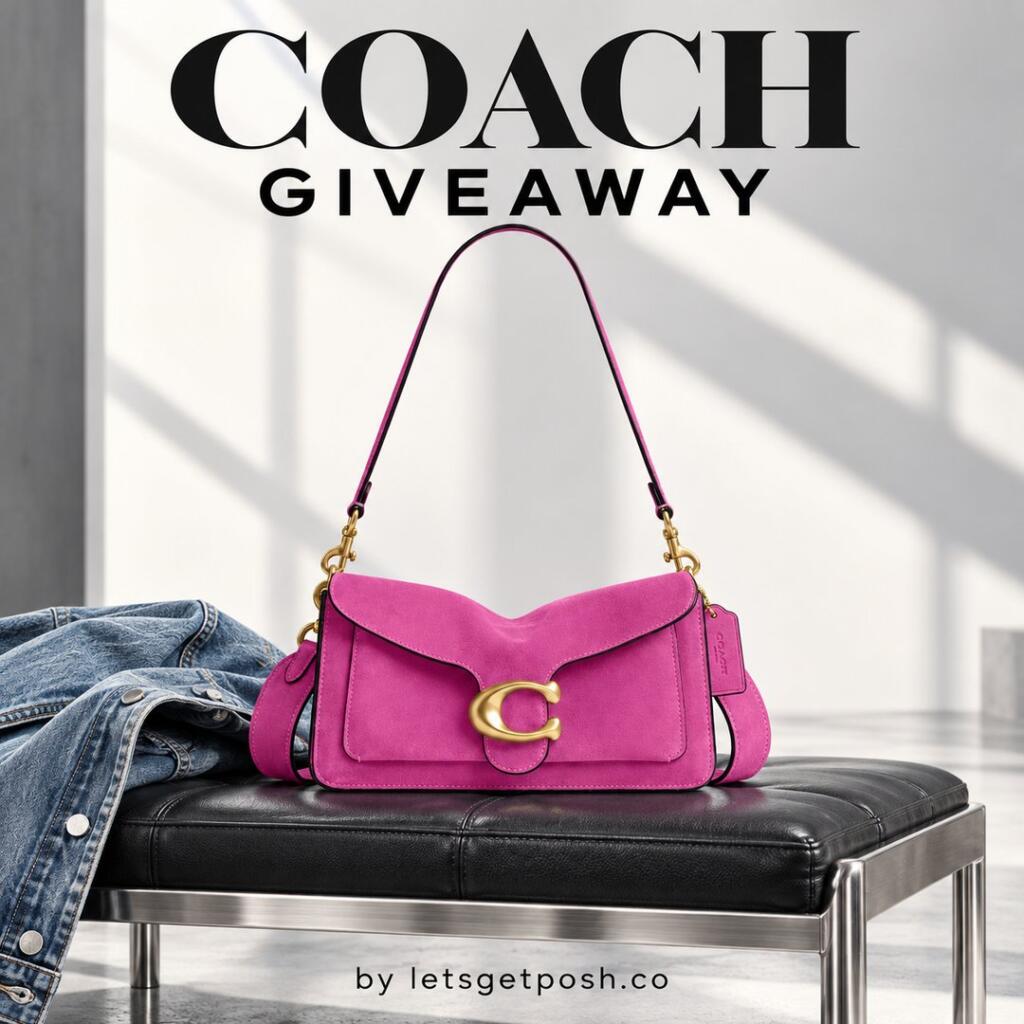 🩷💖✨ Win the Iconic Coach Tabby Shoulder Bag 26 in Pink! ✨💖🩷