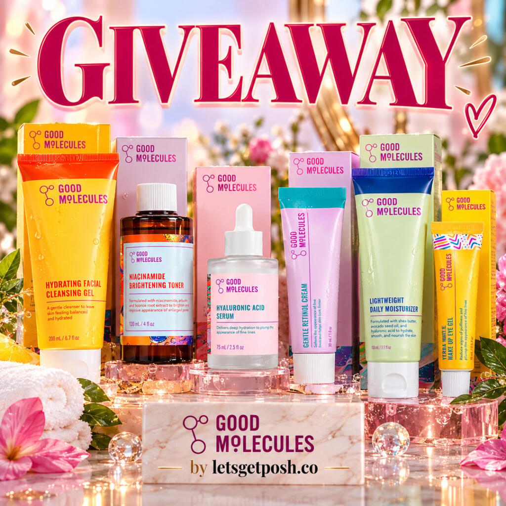 ✨ WIN a 6-Piece Good Molecules Skincare Routine! ✨