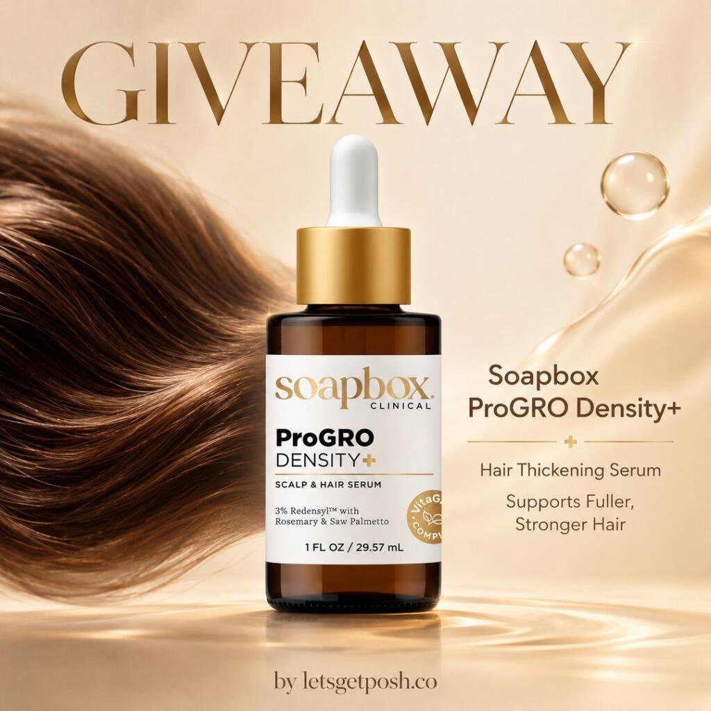 ✨💛 WIN SOAPBOX ProGRO DENSITY+ HAIR THICKENING SERUM! 💛✨
