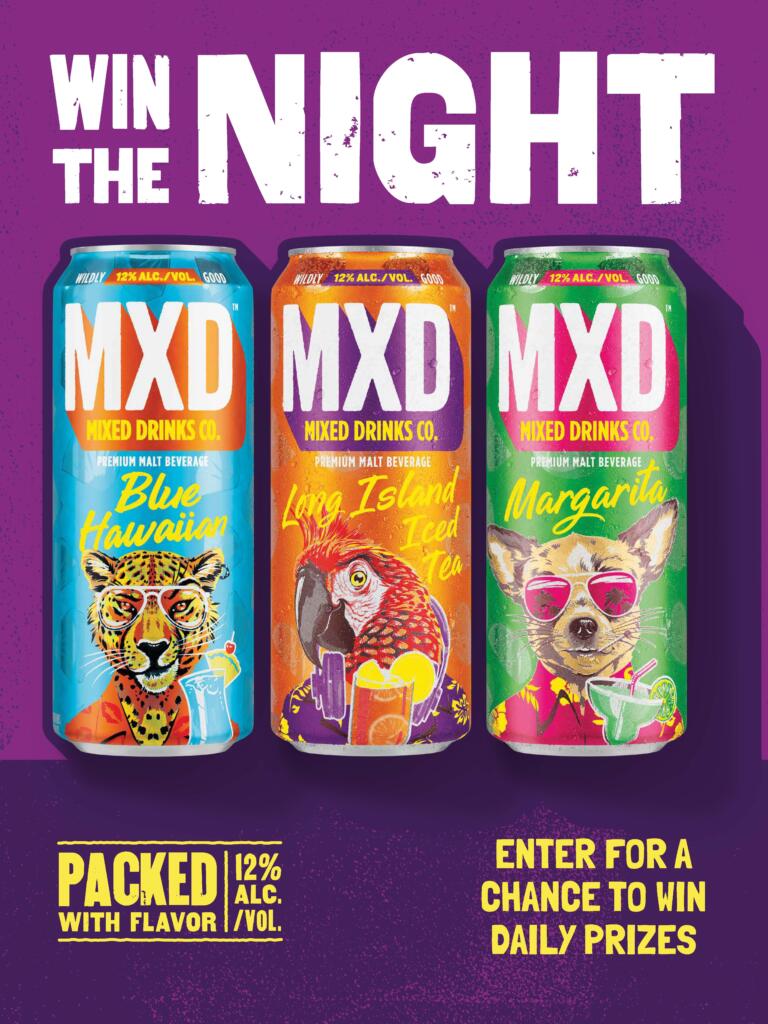 MXD® Drinks Co. Win the Night Sweepstakes