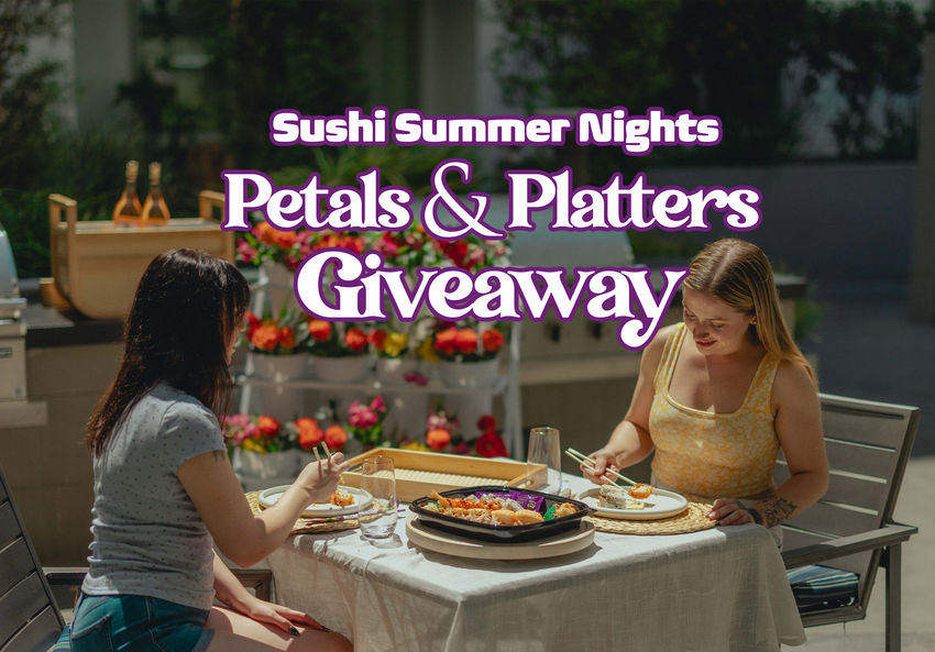 Sushi Summer Nights Giveaway: Petals & Platters Giveaway