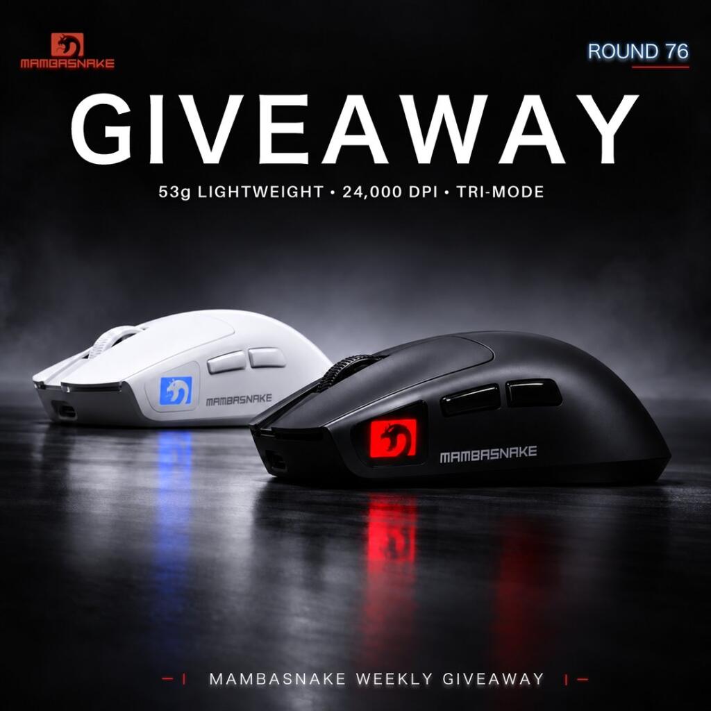 MAMBASNAKE GIVEAWAY ROUND 76