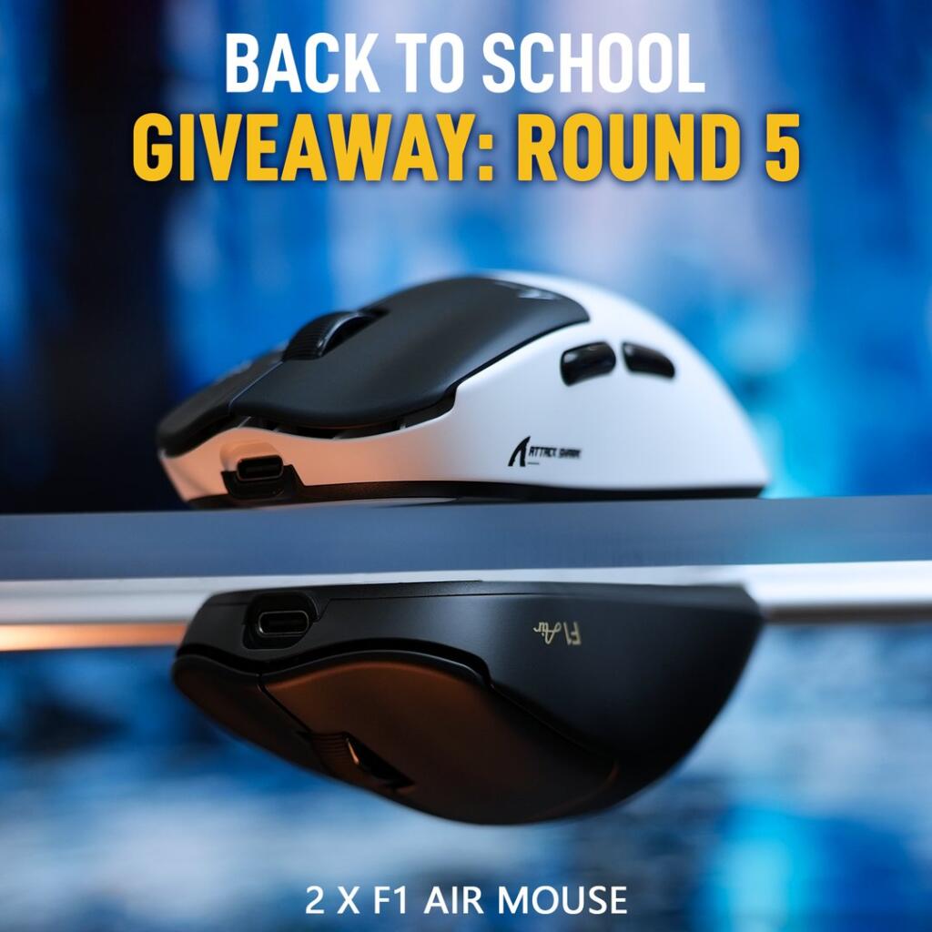 ATTACK SHARK Back to School Giveaway Round 5
