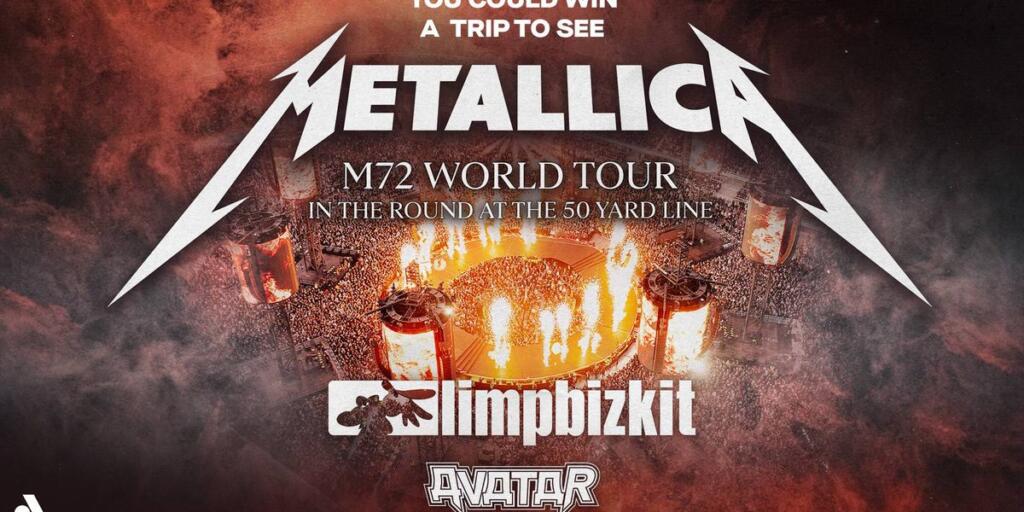 Metallica in Cleveland Flyaway National Contest