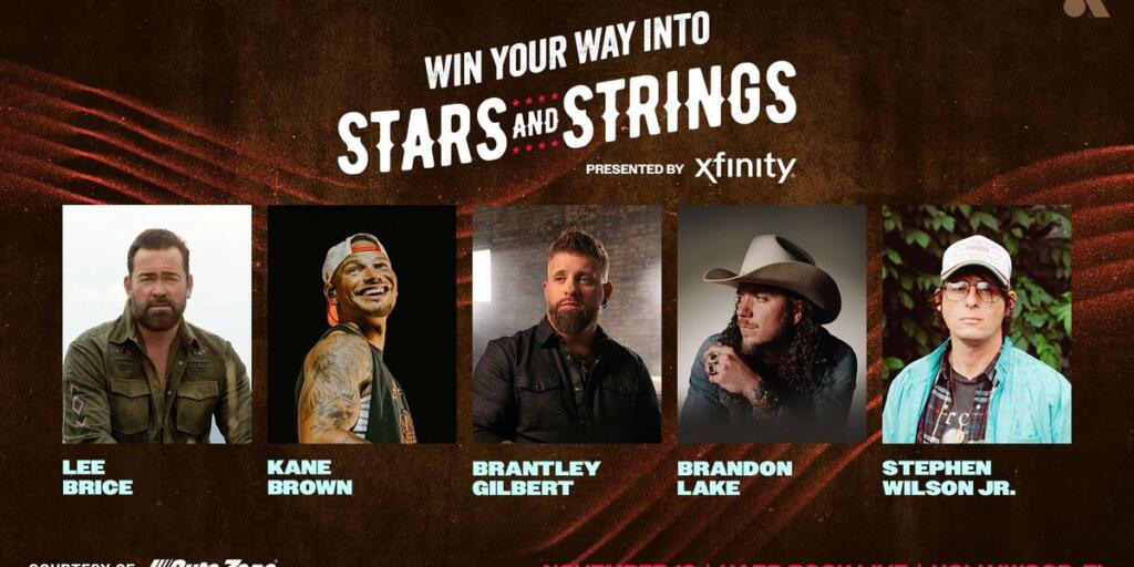 Audacy Stars & Strings Sweepstakes –