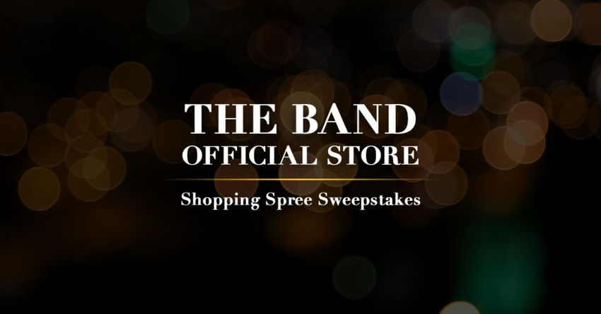 The Band Shopping Spree Sweepstakes
