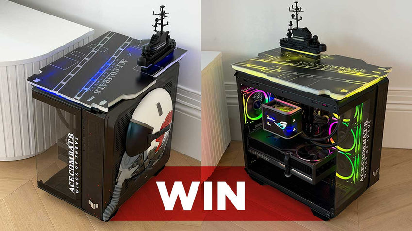 Custom Ace Combat 8 PC Featuring A ROG RTX 5080 GPU