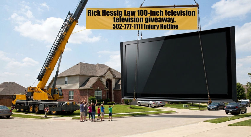 Ginormous 100 in TV Giveaway