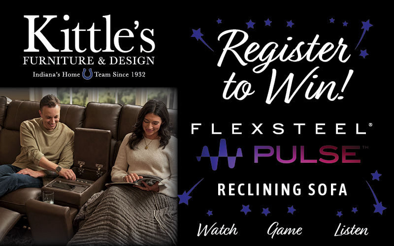 Kittle’s Furniture – Flexsteel Pulse Sofa Giveaway