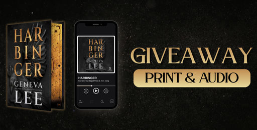 HARBINGER Print & Audio Giveaway
