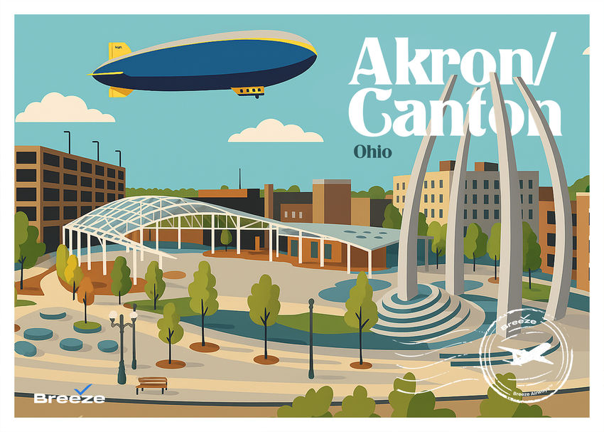 Breeze Airways Akron-Canton October 2026 Giveaway
