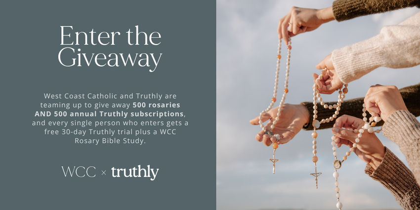 Month of the Rosary Giveaway | WCC X Truthly
