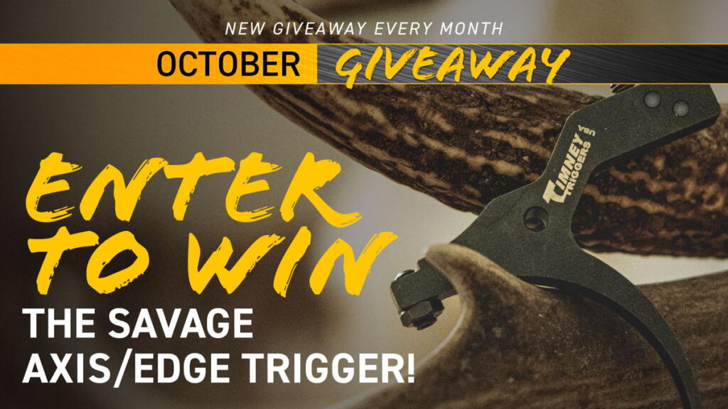 Timney Triggers Monthly Giveaway