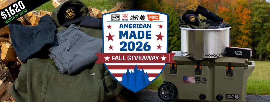 Win a Fire Pit, Cooler & More in 1620’s Fall Giveaway