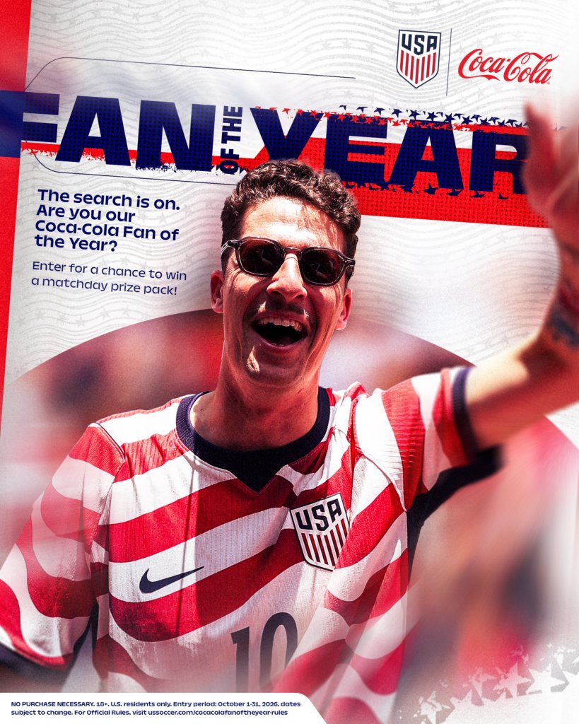 U.S. Soccer Coca-Cola Fan of the Year Contest