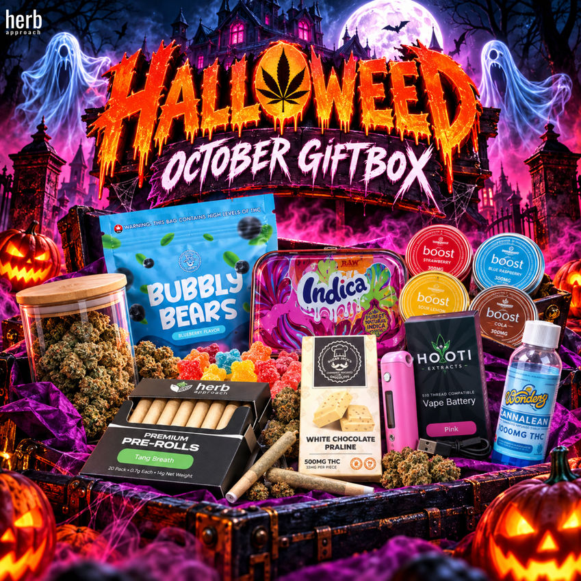 🎃 HERB APPROACH HALLOWEED — 10 WINNERS. 10 GRAND GIFT BOXES. 👻