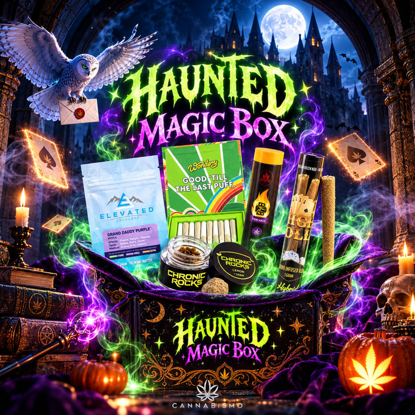 👻 THE HAUNTED MAGIC BOX Cannabismo Halloween Giveaway